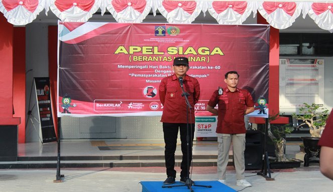 Rutan Masamba gelar apel