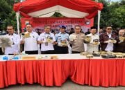 Polda Sulsel Musnahkan 30,9 kg Sabu, 6,8 kg Ganja dan 83 Butir Ekstasi