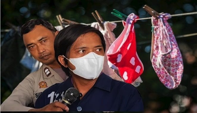 Curi Sempak Wanita, Penjual Somay Ditetapkan Tersangka