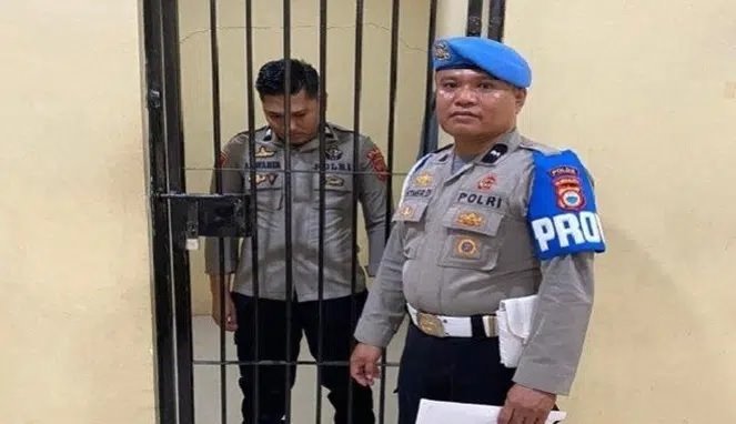 Propam Polda Sulsel Tahan Briptu AL Setelah Aksi Brutal Terungkap