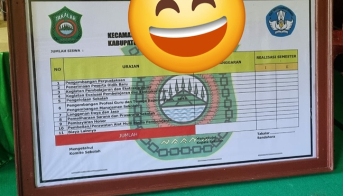 Papan Bicara Rp 550 Ribu per Unit, Sekolah di Takalar Dipaksa Bayar?