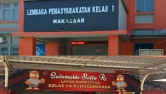 Miris! Napi di Lapas Makassar Santai Pakai HP untuk Kontrol Jaringan Narkoba