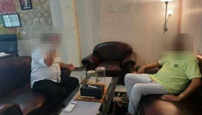 Geger! Petinggi Ditjenpas Sulsel dan Tersangka Uang Palsu Tertangkap Kamera di Rutan