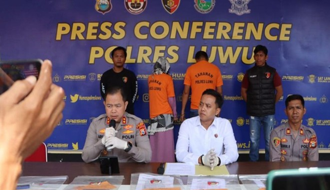 Bermodus Jenderal Gadungan, Dua Calo Polisi Ditangkap Polres Luwu