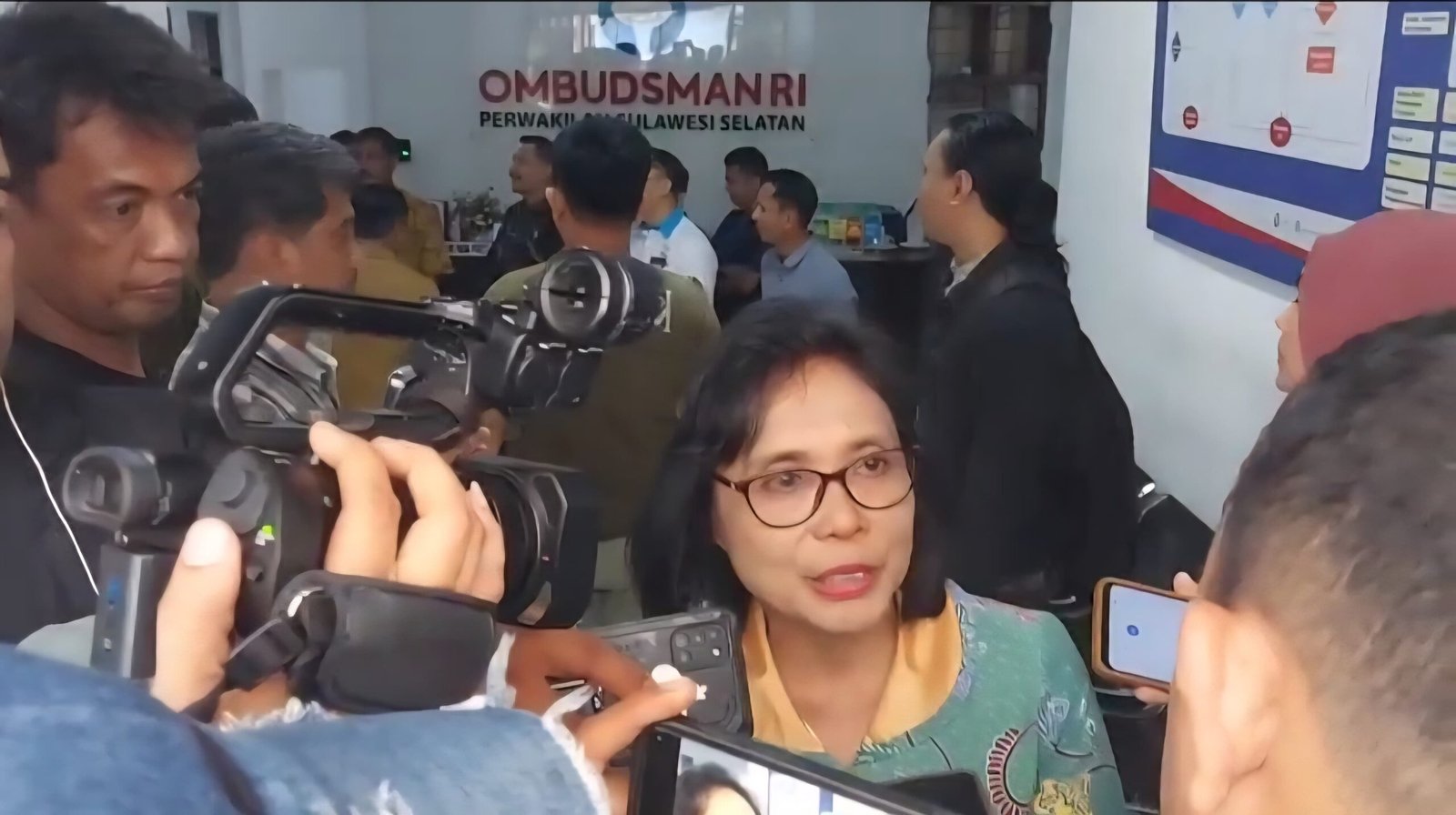 Perwakilan Pemda Tana Toraja di Kantor Ombudsman RI Sulawesi Selatan