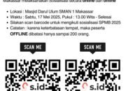 Demi Transparansi, SMAN 1 Makassar Buka-Bukaan Soal Proses Seleksi SPMB