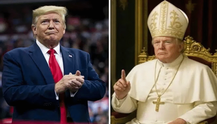 Vatikan Berduka, Trump Pamer Gaya Paus: Umat Katolik Tak Tinggal Diam