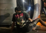 Mobil Minibus Muat Ayam Potong Terguling, Ratusan Ekor Berhamburan ke Jalan di Gowa
