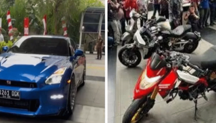 KPK Sita Puluhan Mobil Sampai Motor Ducati saat OTT Wamenaker Immanuel Ebenezer