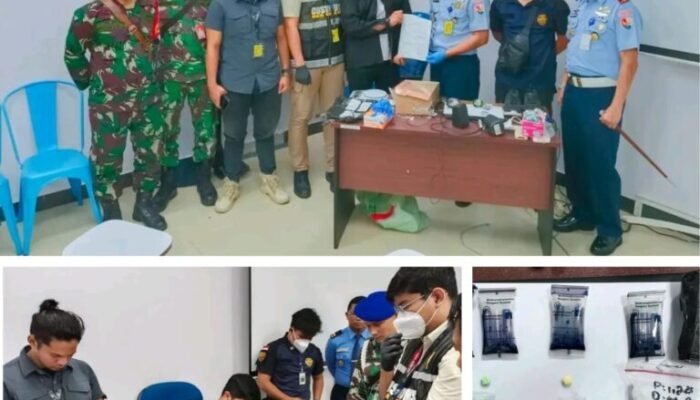 Petugas Avsec dan Personel TNI AU Lanud Roesmin Nurjadin Berhasil Gagalkan Upaya Penyelundupan Narkotika