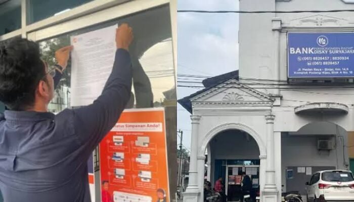 Otoritas Jasa Keuangan ‘OJK’, Tutup PT Bank Perkreditan Rakyat (BPR) Disky Suryajaya