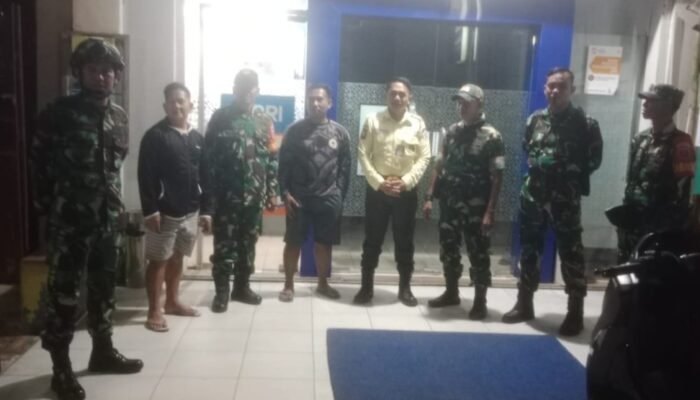 Koramil 1423-02/Marioriawa Patroli Malam, Jaga Kondusifitas Wilayah