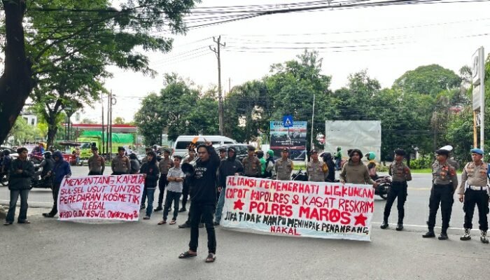 Kapolda Sulsel Diuji, APL Desak Copot Kapolres Maros Terkait Tambang Ilegal