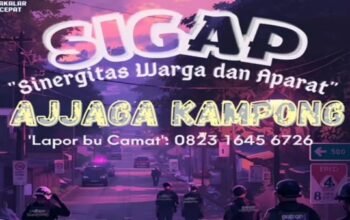 Bansuhari Said Resmikan Program SIGAP Ajjaga Kampong, Bentuk Sinergi Warga-Aparat