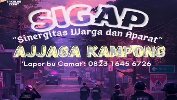 Bansuhari Said Resmikan Program SIGAP Ajjaga Kampong, Bentuk Sinergi Warga-Aparat