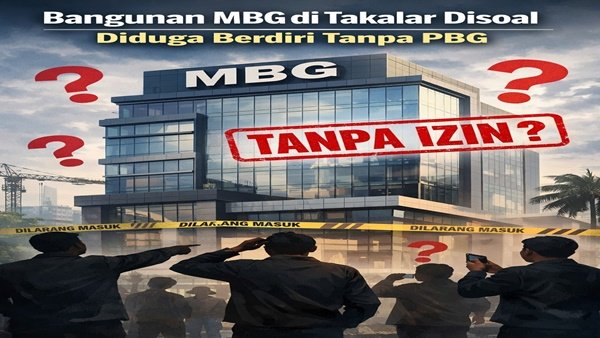Bangunan MBG Jadi Perbincangan, Publik Tagih Konsistensi Penegakan Aturan