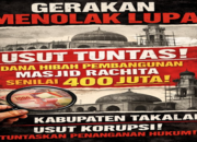 Gerakan Menolak Lupa Bongkar Dugaan Kejanggalan Dana Hibah Masjid Rachita Rp400 Juta