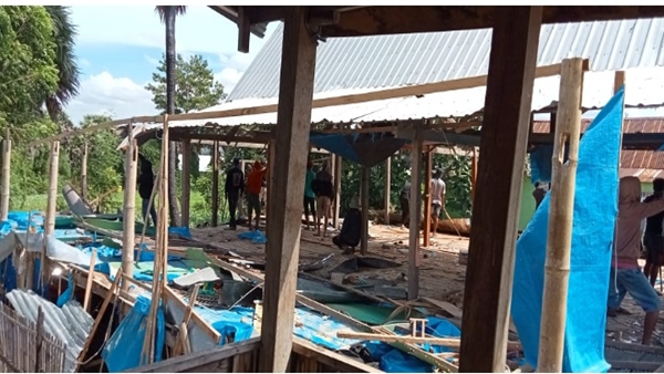 Sadis! Rumah Tak Bersalah Diratakan, Dalang Pengrusakan Belum Tersentuh Hukum