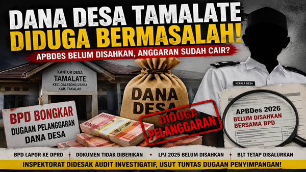 BPD Geram, Dokumen APBDes Tak Pernah Diberikan Namun Dana Desa Sudah Dibelanjakan