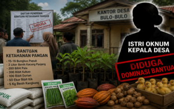 Istri Oknum Kades Diduga Terima Bantuan, Warga Minta APH Usut Penyalurannya