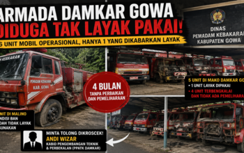 Kondisi Memprihatinkan Damkar Gowa, Warga Terancam Layanan Lambat Saat Kebakaran
