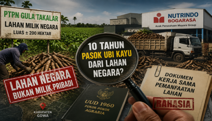 10 Tahun Beroperasi di Lahan Negara, Pasokan Ubi Kayu ke Anak Usaha Mayora Menuai Pertanyaan