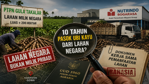 10 Tahun Beroperasi di Lahan Negara, Pasokan Ubi Kayu ke Anak Usaha Mayora Menuai Pertanyaan
