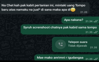 Belum Ada Klarifikasi, Polemik Percakapan WhatsApp yang Diduga Seret Nama Kabid PSP Terus Bergulir