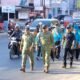 Kodim 1409/Gowa Perkuat Soliditas Lewat Gerak Jalan dan Senam Bersama