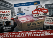 LEMPAR Desak Audit Dugaan Pengadaan Kartu Absen Digital, Dana BOS Dipertanyakan