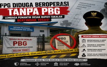 SPPG Diduga Beroperasi Tanpa PBG, Lembaga Pemantik Desak Satpol PP Turun Tangan