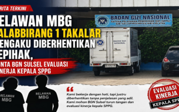 Dipecat Tanpa Surat Resmi, Relawan MBG Takalar Soroti Dugaan Ketidakadilan di SPPG