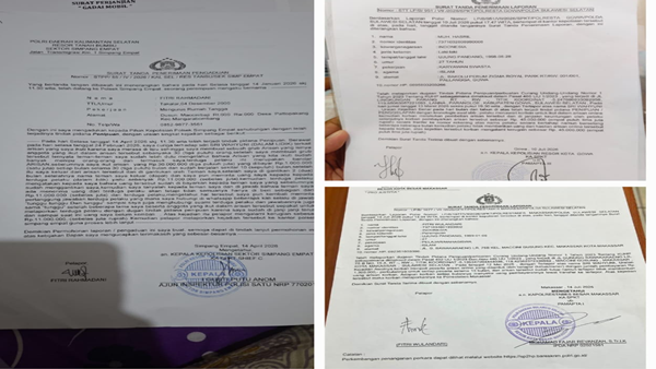 Ratusan Juta Diduga Raib, SW Dilaporkan di Lima Wilayah Kepolisian