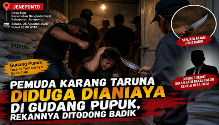 Diduga Dipanggil ke Gudang Lalu Dipukuli, Rekan Korban Disebut Ditodong Badik