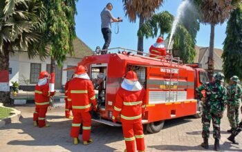 Kodim Gowa Perkuat Kesiapsiagaan Kebakaran