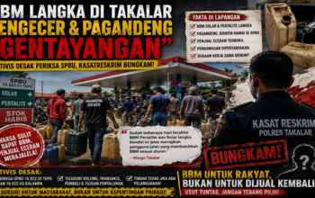 BBM Langka Bikin Rakyat Menjerit, Pagandeng dan Pengecer Justru Ramai di SPBU