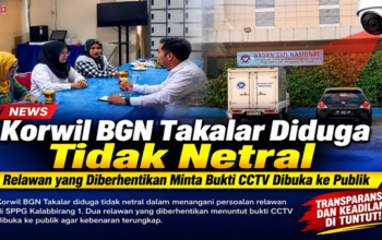 Relawan Bantah Tuduhan Ambil Makanan, Tantang Korwil BGN Takalar Tampilkan Bukti CCTV