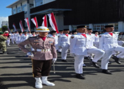 HUT ke-81 RI, Paskibra Polres Bulukumba Tuntaskan Tugas Pengibaran Bendera