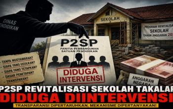 P2SP Revitalisasi Sekolah Takalar Diduga Diintervensi, Siapa yang Bermain?