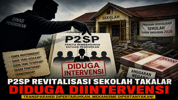 P2SP Revitalisasi Sekolah Takalar Diduga Diintervensi, Siapa yang Bermain?