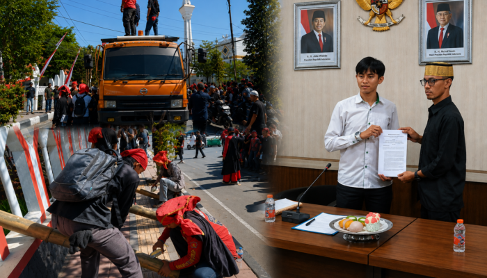 Aksi Damai Kesultanan Gowa Berujung Audiensi Bersama Ketua DPRD