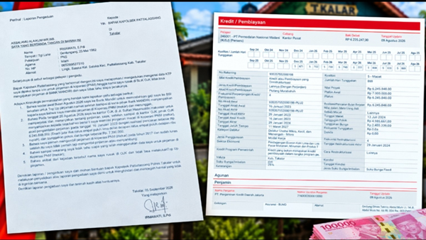 Nama Masuk SLIK OJK, Warga Takalar Adukan Dugaan Penyalahgunaan Data ke Polisi