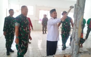 TNI AD Peduli, Kodim 1410/Bantaeng Rehab Panti Asuhan