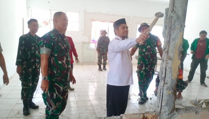 TNI AD Peduli, Kodim 1410/Bantaeng Rehab Panti Asuhan