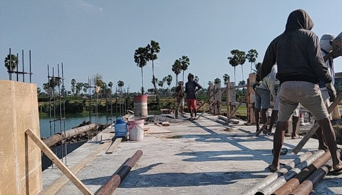 Jembatan Pabbundukang Capai 78 Persen