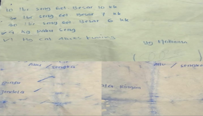 Dari Harga Material hingga Upah Tukang, Pelaksanaan BSPS Desa Sengka Didesak Dibuka Terang