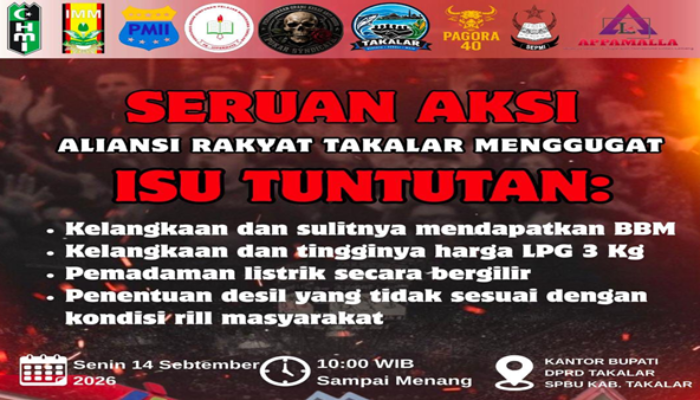 Jangan Sampai Meledak! Empat Keluhan Rakyat Takalar Akan Digedor Lewat Aksi Massa