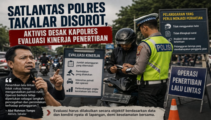 Kinerja Satlantas Takalar Dipertanyakan, Kapolres Didesak Evaluasi Total