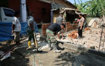 Semakin Nyata, Rumah Layak Huni Bapak Ismail Capai Progres 20 Persen