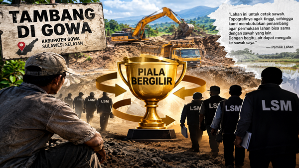 Penambang di Gowa Mengeluh, Oknum LSM Disebut Silih Berganti Datangi Lokasi